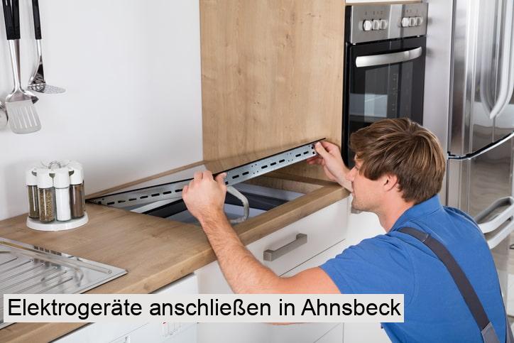 Elektrogeräte anschließen in Ahnsbeck